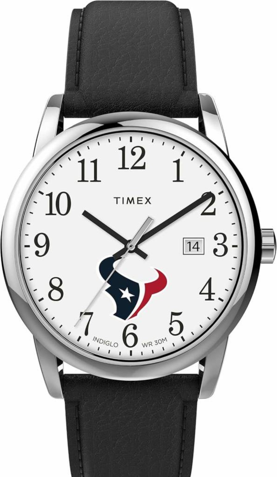 Timex Tribute Men's NFL Easy Reader 38mm Stainless Steel Watch