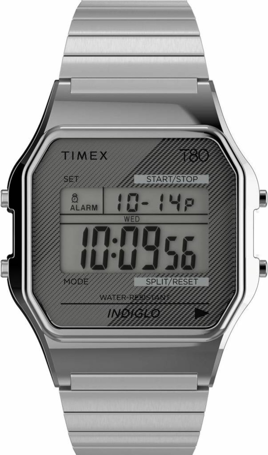 Timex T80 34mm Digital Vintage Style Watch for Men and Women