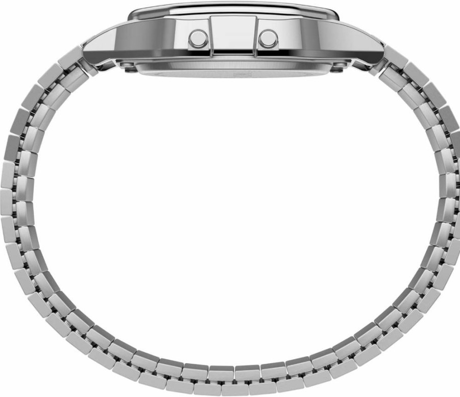 Timex T80 34mm Digital Vintage Style Watch for Men and Women