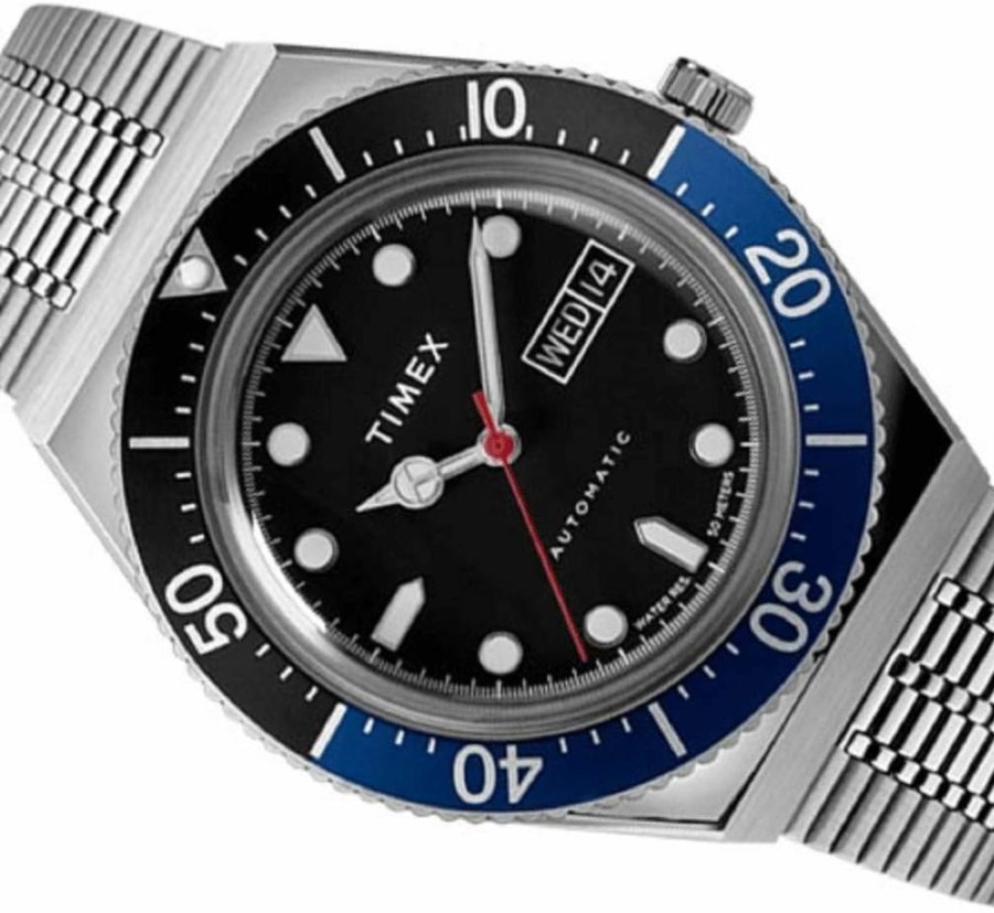 Timex Men's M79 Automatic 40mm Stainless Steel Watch with Date Function
