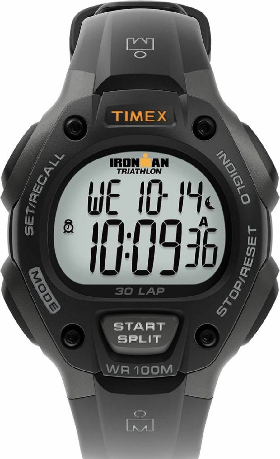 Timex Men's Ironman Triathlon Classic 30 38mm Digital Sports Watch with Resin Strap