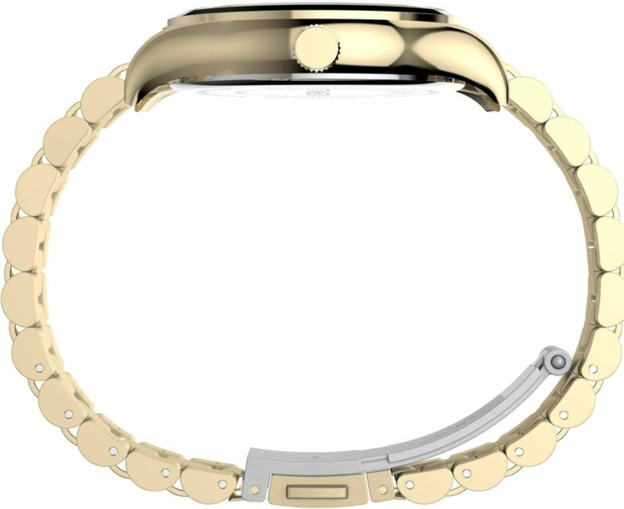Timex Women's Legacy 36mm Analog Quartz Watch with Leather Strap - Classic Casual Timepiece for Women