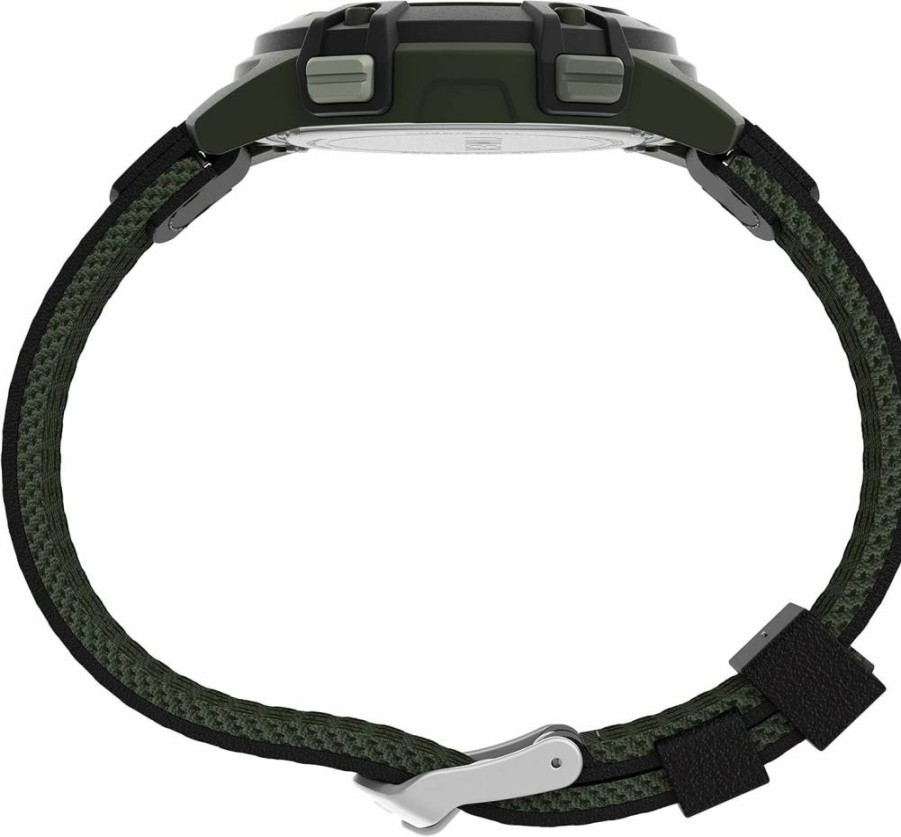 Timex Men's Expedition Digital Cat5 41mm Stainless Steel Watch with Indiglo Light