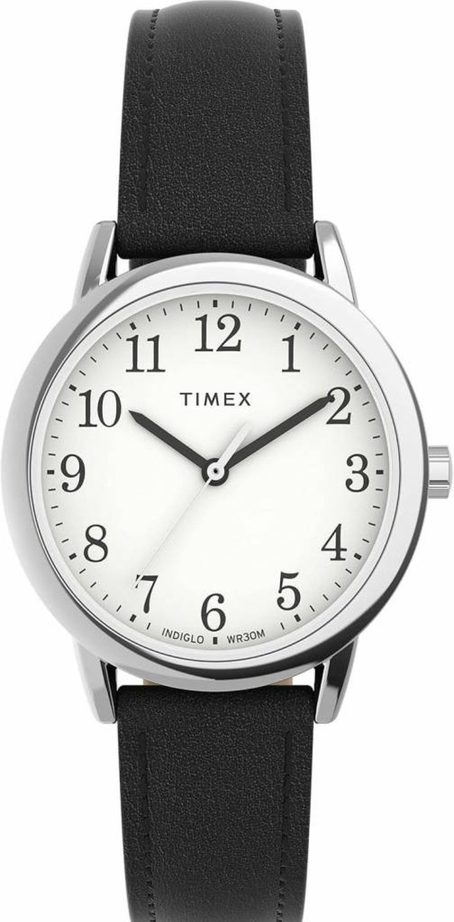 Timex Women's Easy Reader Watch - Classic Analog Wristwatch with Leather Strap