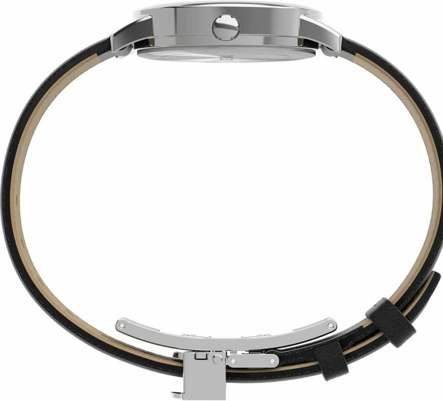 Timex Women's Easy Reader Watch - Classic Analog Wristwatch with Leather Strap