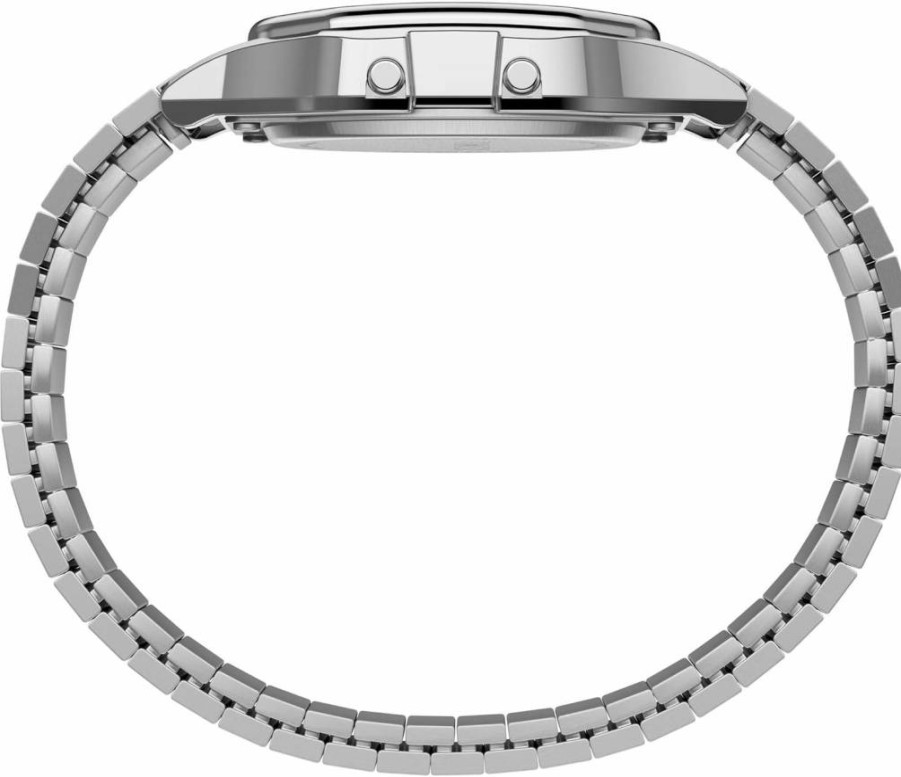 Timex T80 34mm Digital Vintage Style Watch for Men and Women