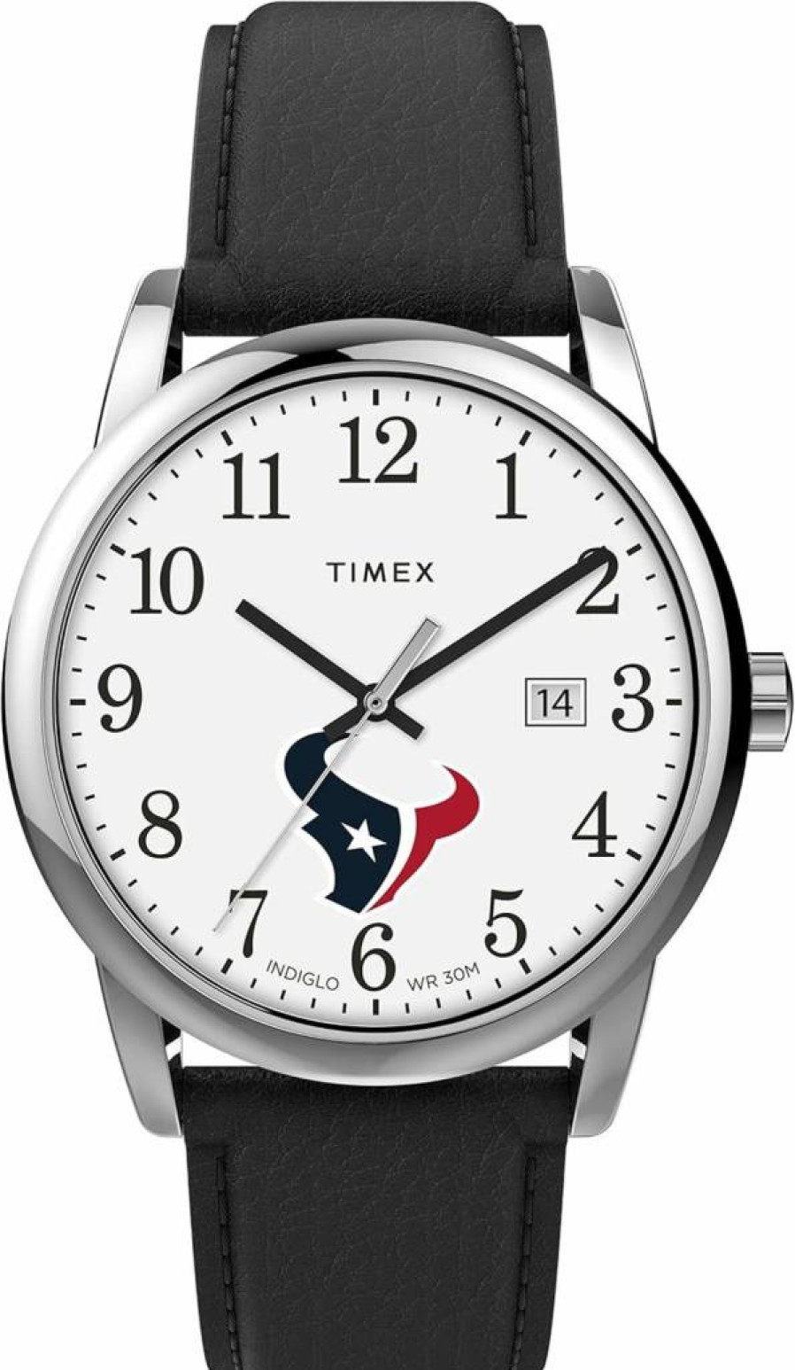 Timex Tribute Men's NFL Easy Reader 38mm Stainless Steel Watch