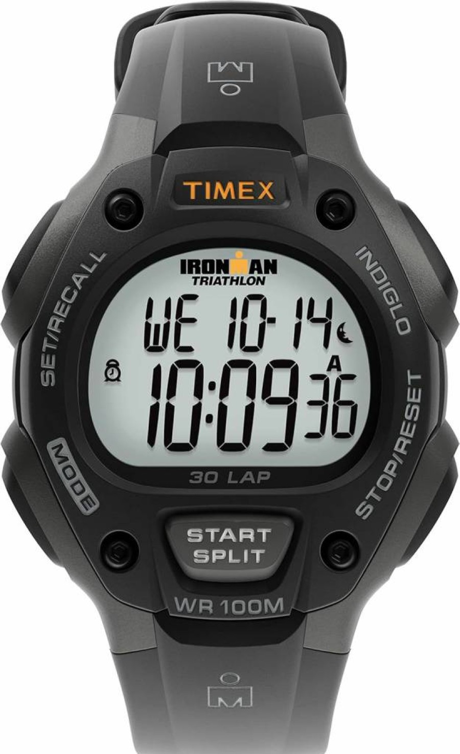 Timex Men's Ironman Triathlon Classic 30 38mm Digital Sports Watch with Resin Strap