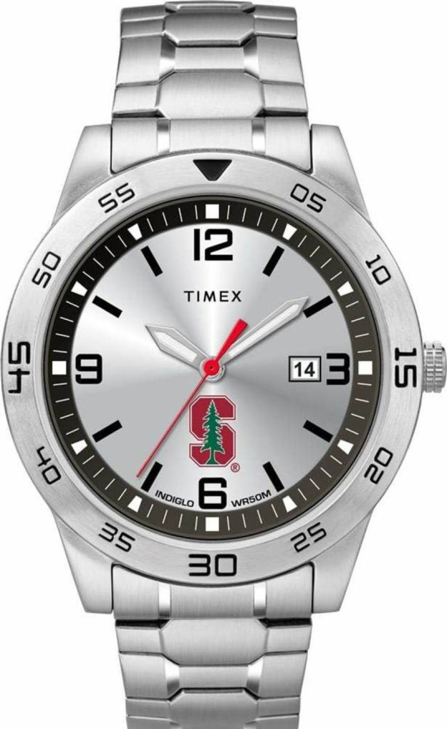 Timex Tribute Men's 42mm Stainless Steel Quartz Chronograph Watch - Classic Casual & Dress Wristwatch for Men
