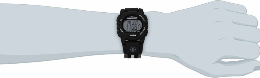 Timex Expedition Unisex 33mm Digital Watch - Classic Casual Style