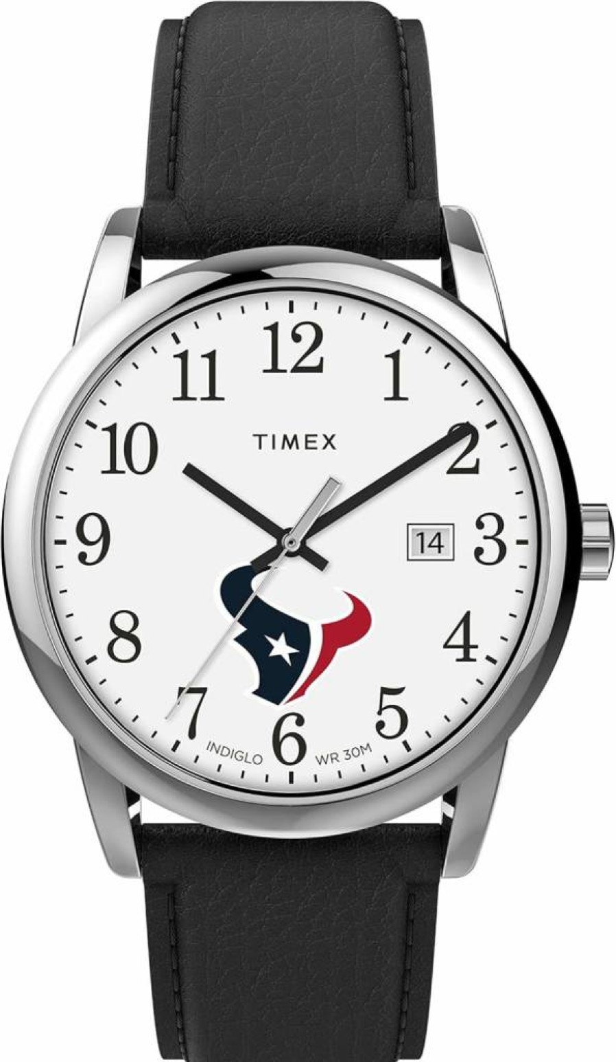 Timex Tribute Men's NFL Easy Reader 38mm Stainless Steel Watch