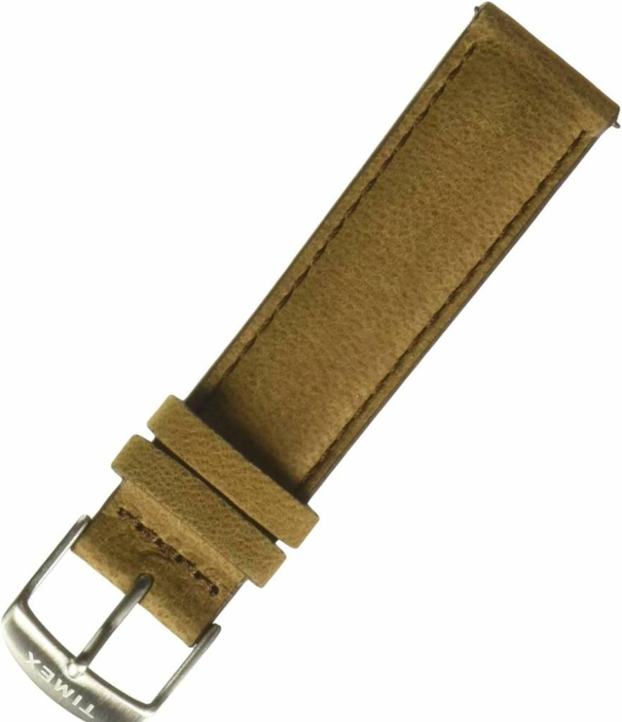 Timex Men's IQ+ Move 20mm Leather Strap Watch with Quick-Release Band