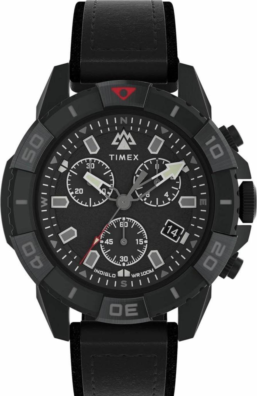 Timex Men's Expedition North Ridge 43mm Analog Quartz Outdoor Watch with Date and Indiglo Backlight