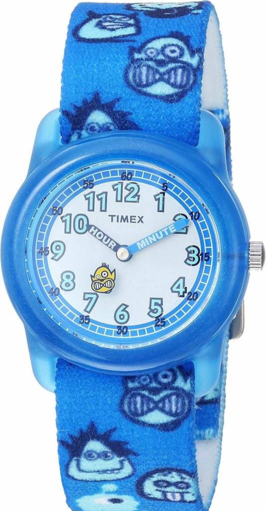 Timex Boys Time Machines Analog Watch with Elastic Fabric Strap for Kids