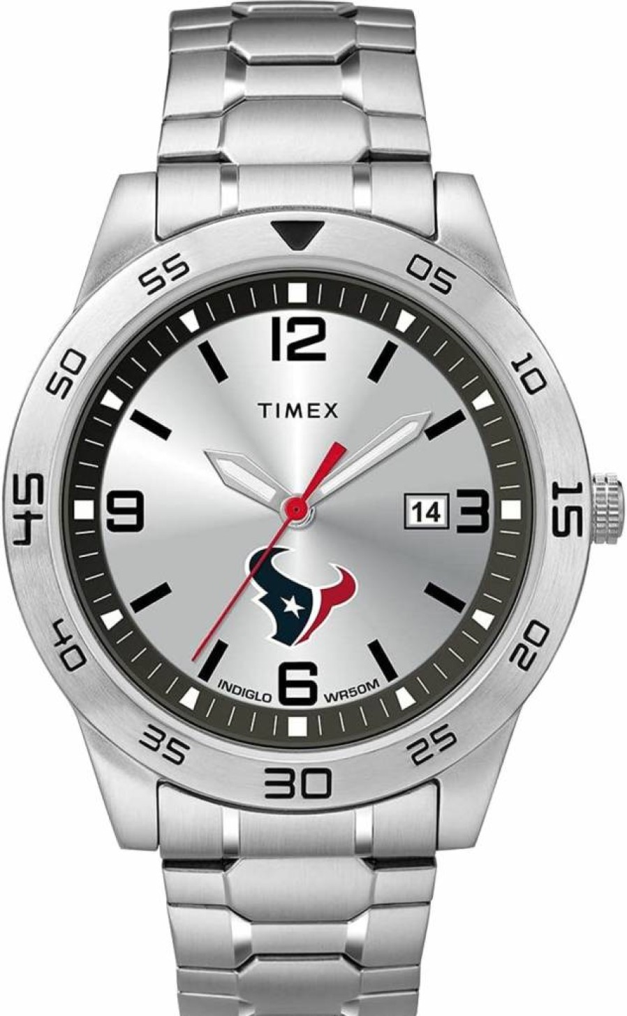 Timex Tribute Men's Citation 42mm Quartz Watch - Stainless Steel Strap, Water Resistant, Casual & Dress Style
