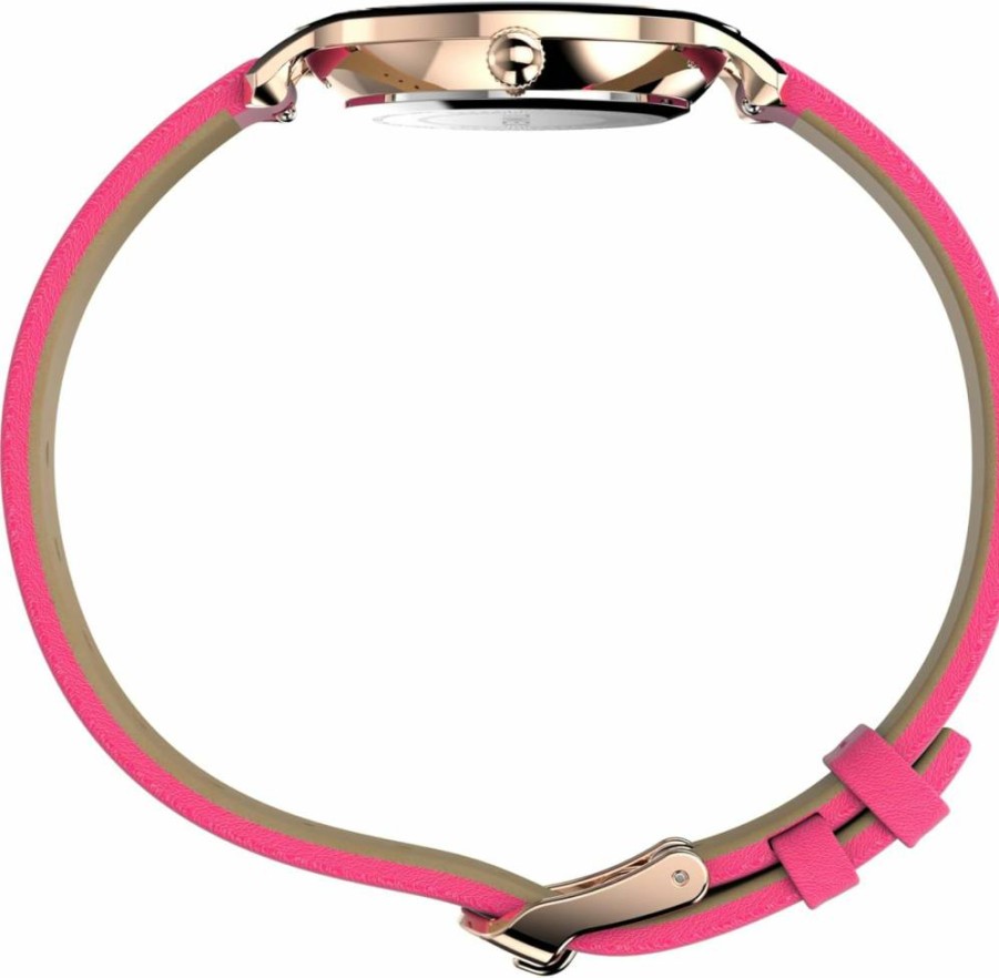 Timex Women's Transcend 31mm Stainless Steel Casual Watch with Indiglo Light