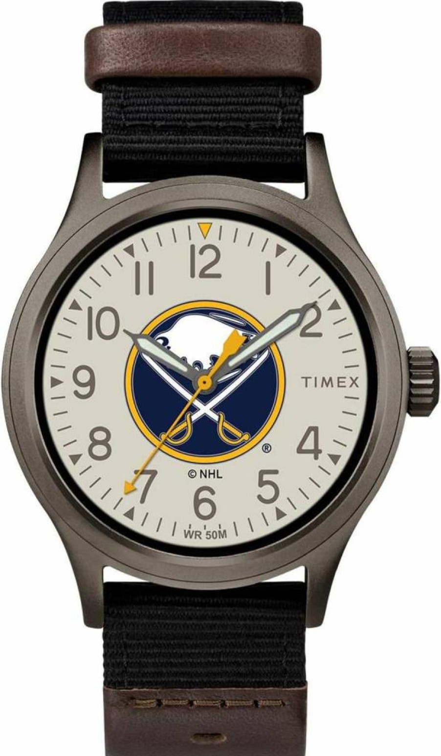 Timex Tribute NHL Men's 40mm Clutch Stainless Steel Watch