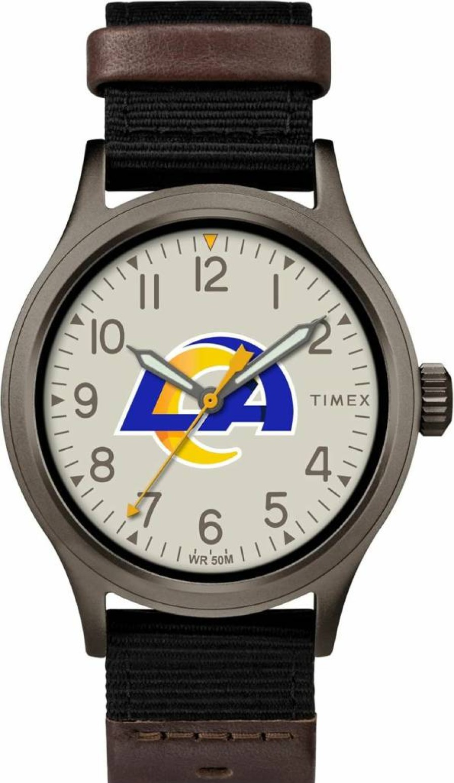 Timex Men's NFL Clutch Analog Quartz Watch with Team Logo - Official Licensed Football Timepiece