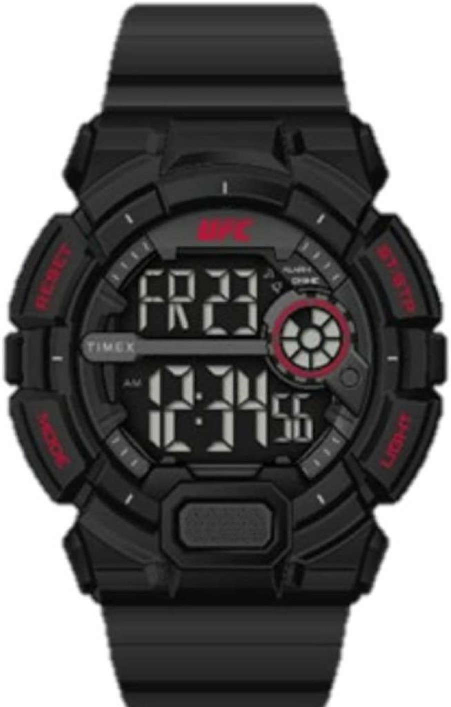 Timex UFC Men's Striker 50mm Stainless Steel Sports Watch with Digital Display