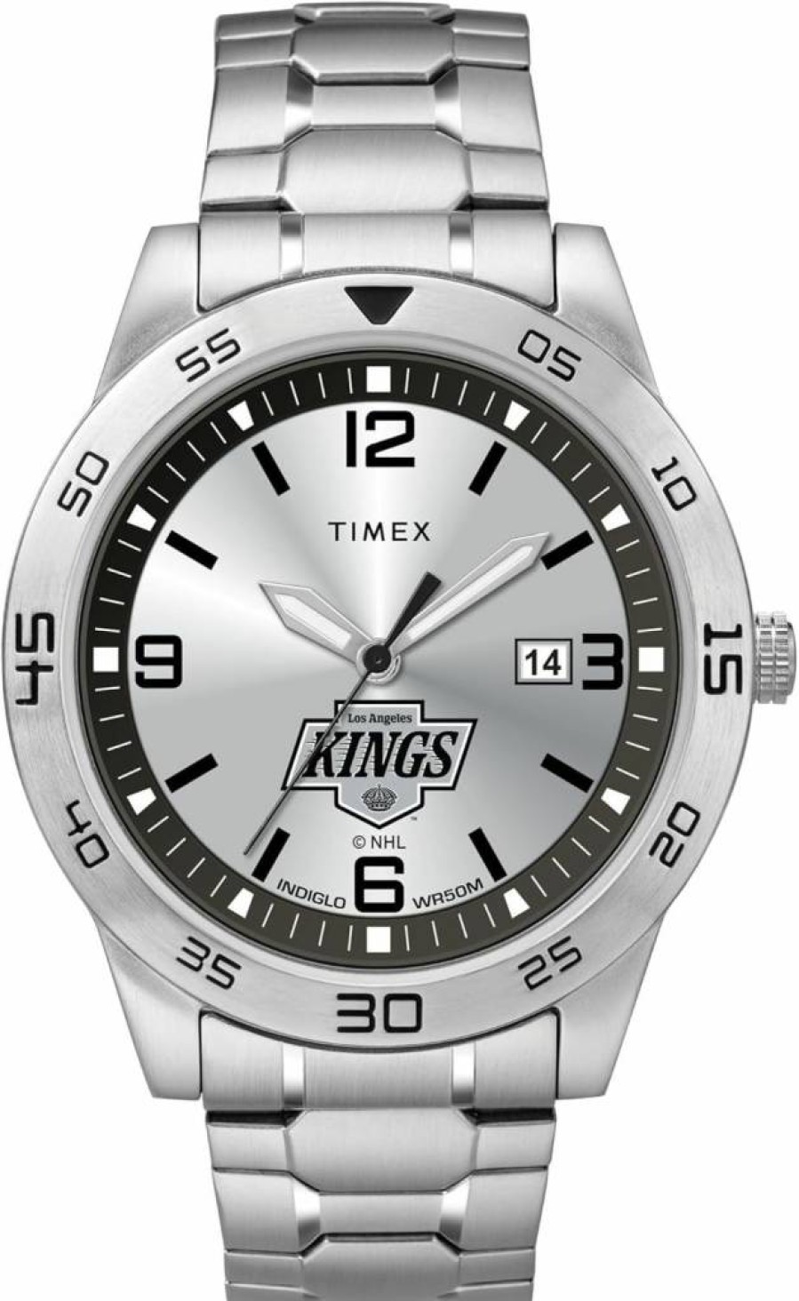 Timex Tribute Men's 42mm Stainless Steel Quartz Chronograph Watch - Classic Casual & Dress Wristwatch