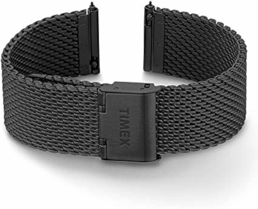Timex Rose Gold-Tone Stainless Steel Mesh Bracelet with Self-Adjust Clasp - 20mm Width
