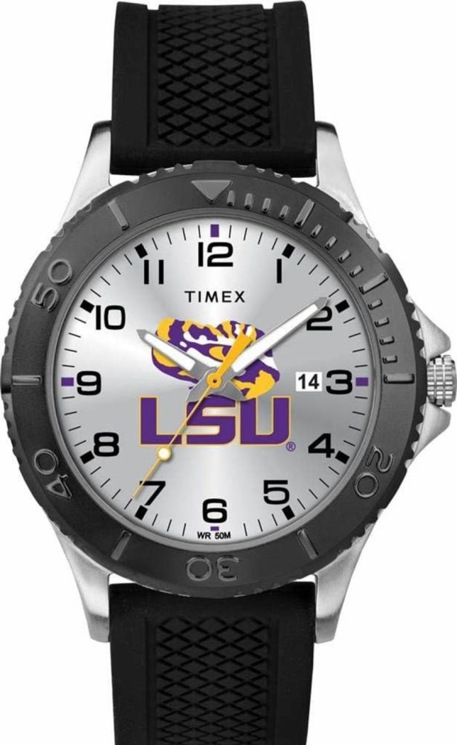 Timex LSU Tigers NCAA Tribute Collection Digital Watch for Gamers and Fans