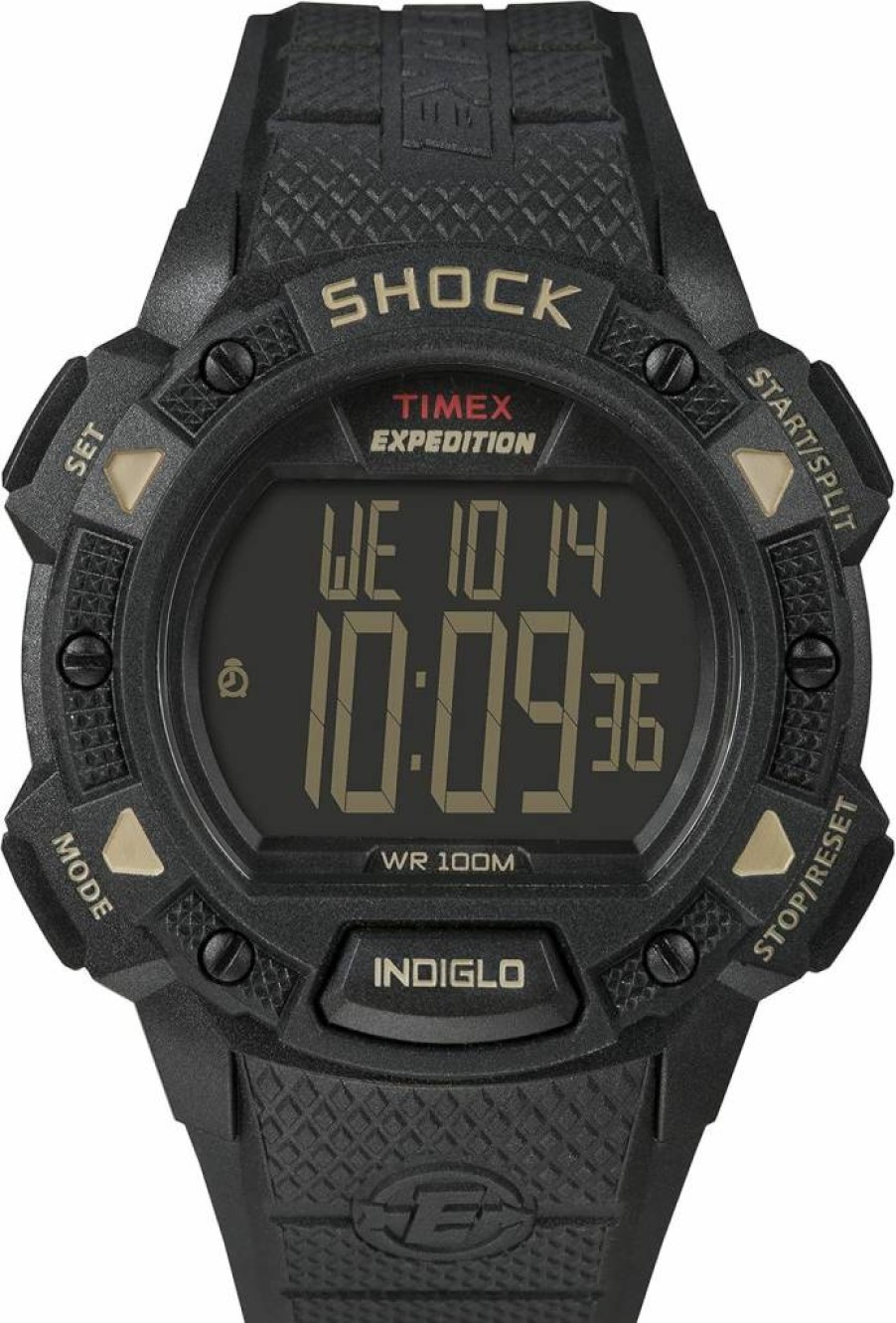 Timex Men's Expedition Base Shock 45mm Rugged Outdoor Watch with Shock Resistance