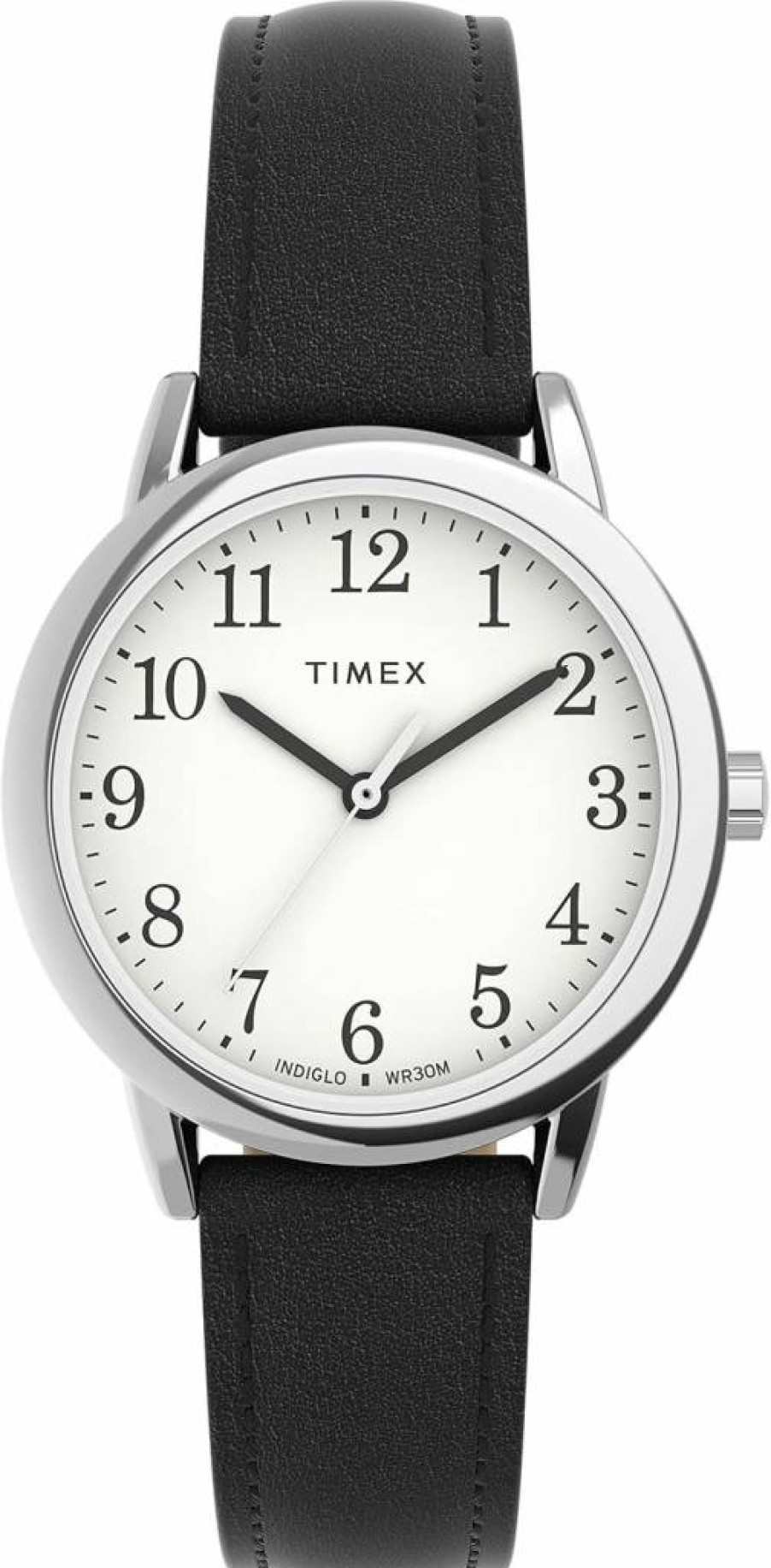 Timex Women's Easy Reader Watch - Classic Analog Wristwatch with Leather Strap