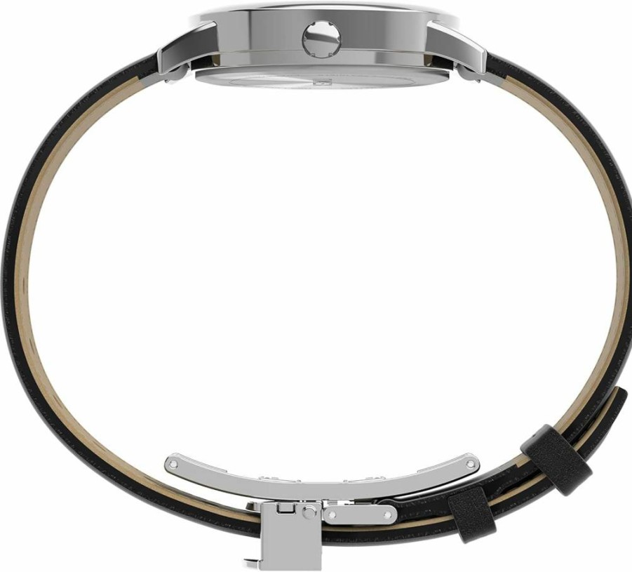 Timex Women's Easy Reader Watch - Classic Analog Wristwatch with Leather Strap