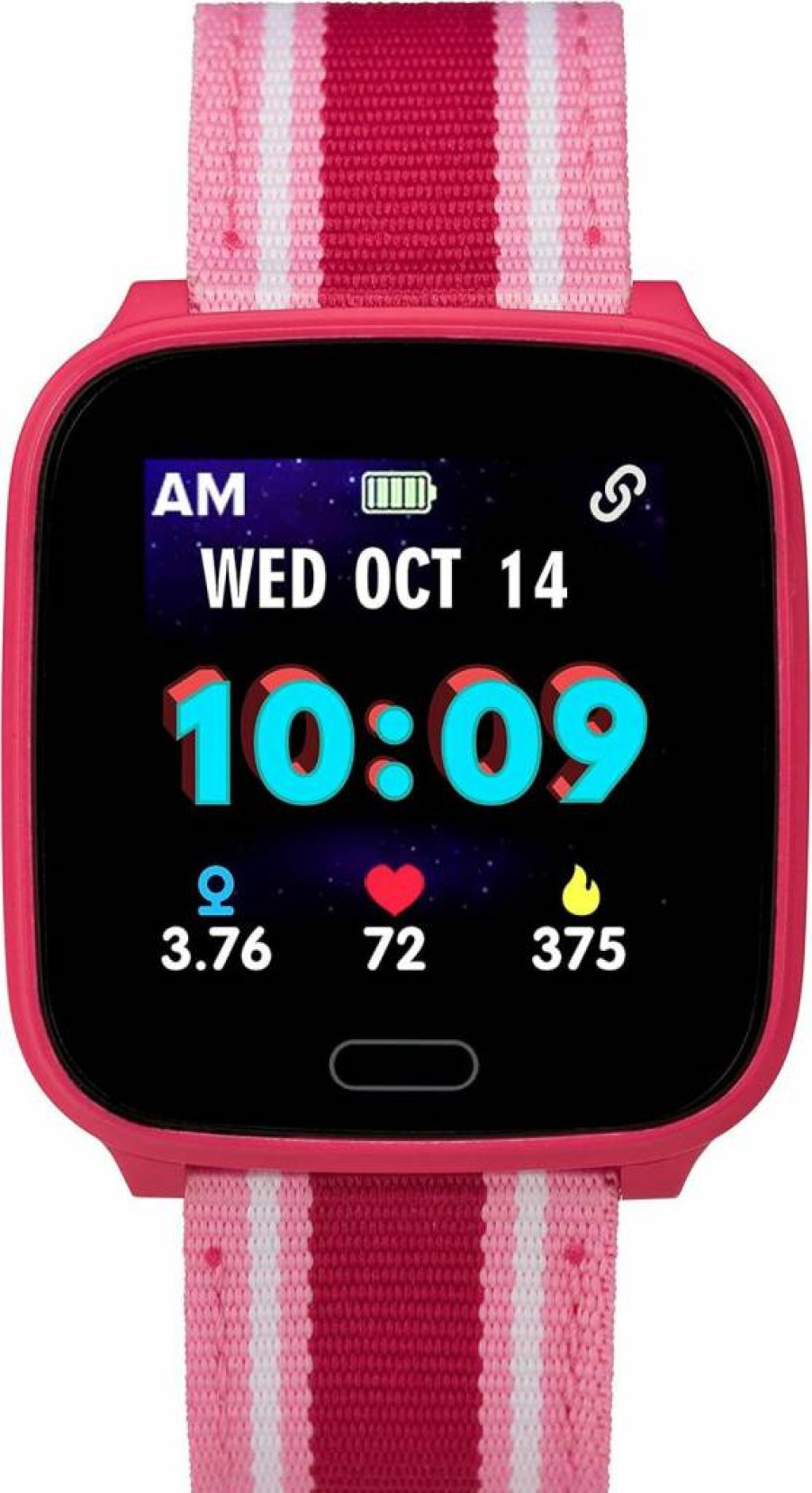 iConnect by Timex Kids Active 37mm Smartwatch - Heart Rate Monitor, Activity Tracking & Notifications for Children