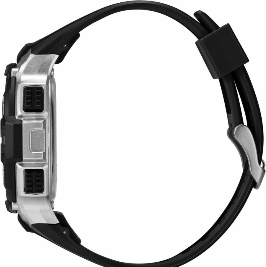 Timex Men's Digital Rugged 46mm Sports Watch with Durable Resin Strap