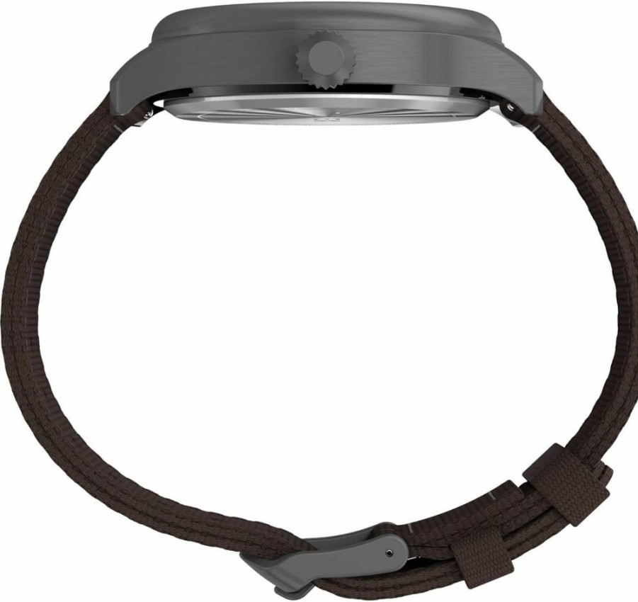 Timex Expedition Field Chronograph 43mm Men's Watch with Indiglo Backlight, Adjustable Strap, 100M Water Resistance for Outdoor Activities
