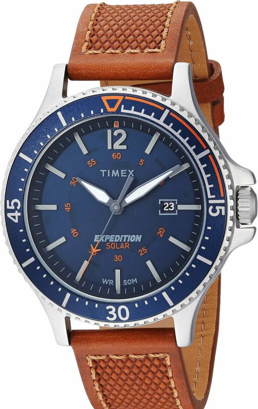 Timex Men's Expedition Ranger Solar-Powered Analog Watch with Date Display