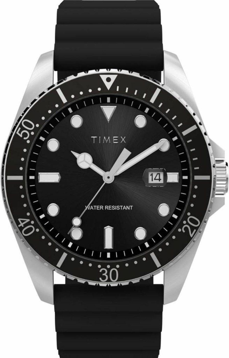 Timex Men's 42mm Classic Dress Watch - Stainless Steel, Water Resistant, Analog Quartz
