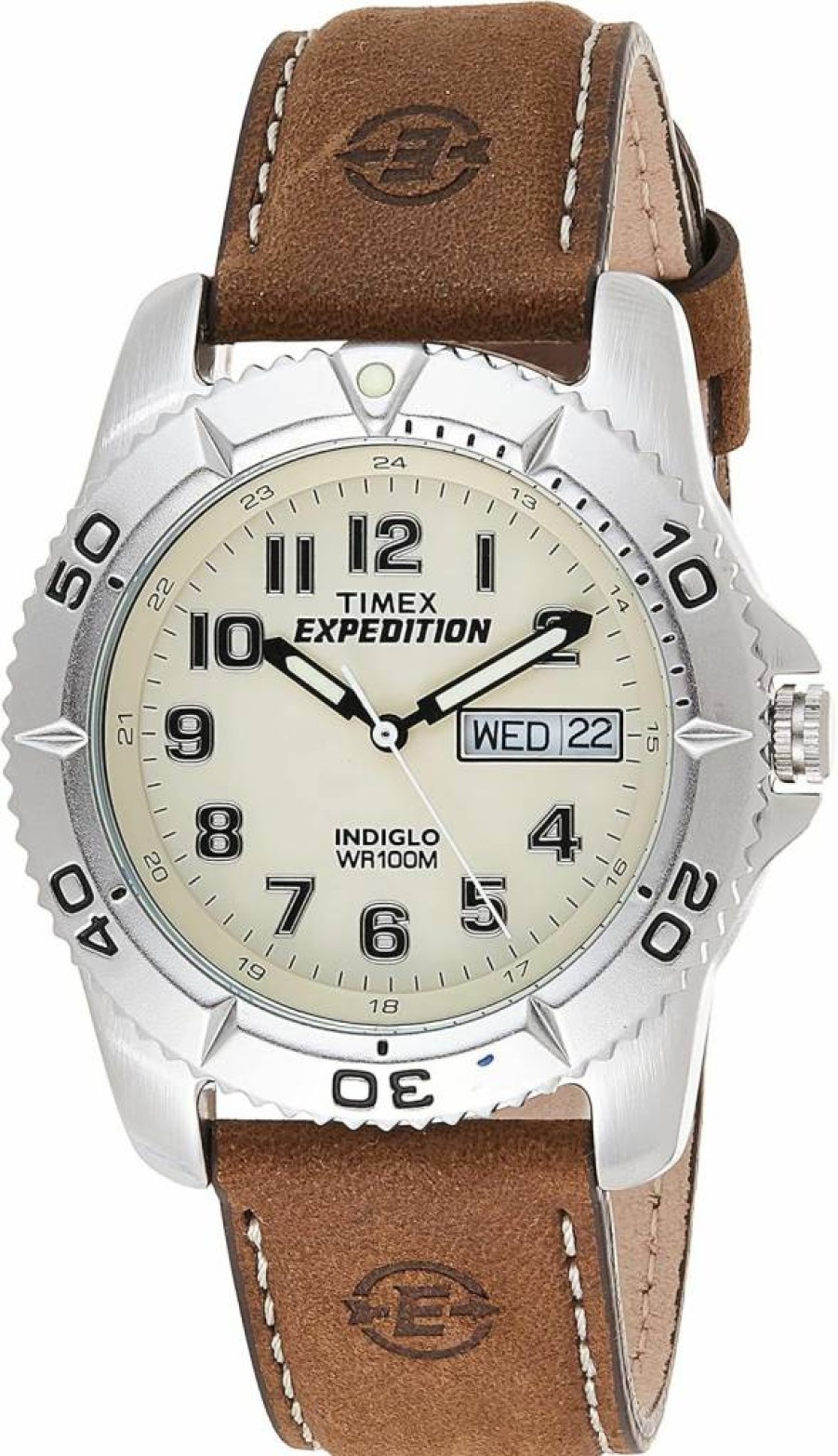 Timex Expedition Rugged Metal Men's Watch - Durable Outdoor Sports Watch with Indiglo Night Light