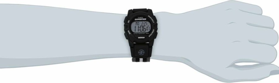 Timex Expedition Unisex 33mm Digital Watch - Classic Casual Outdoor Style