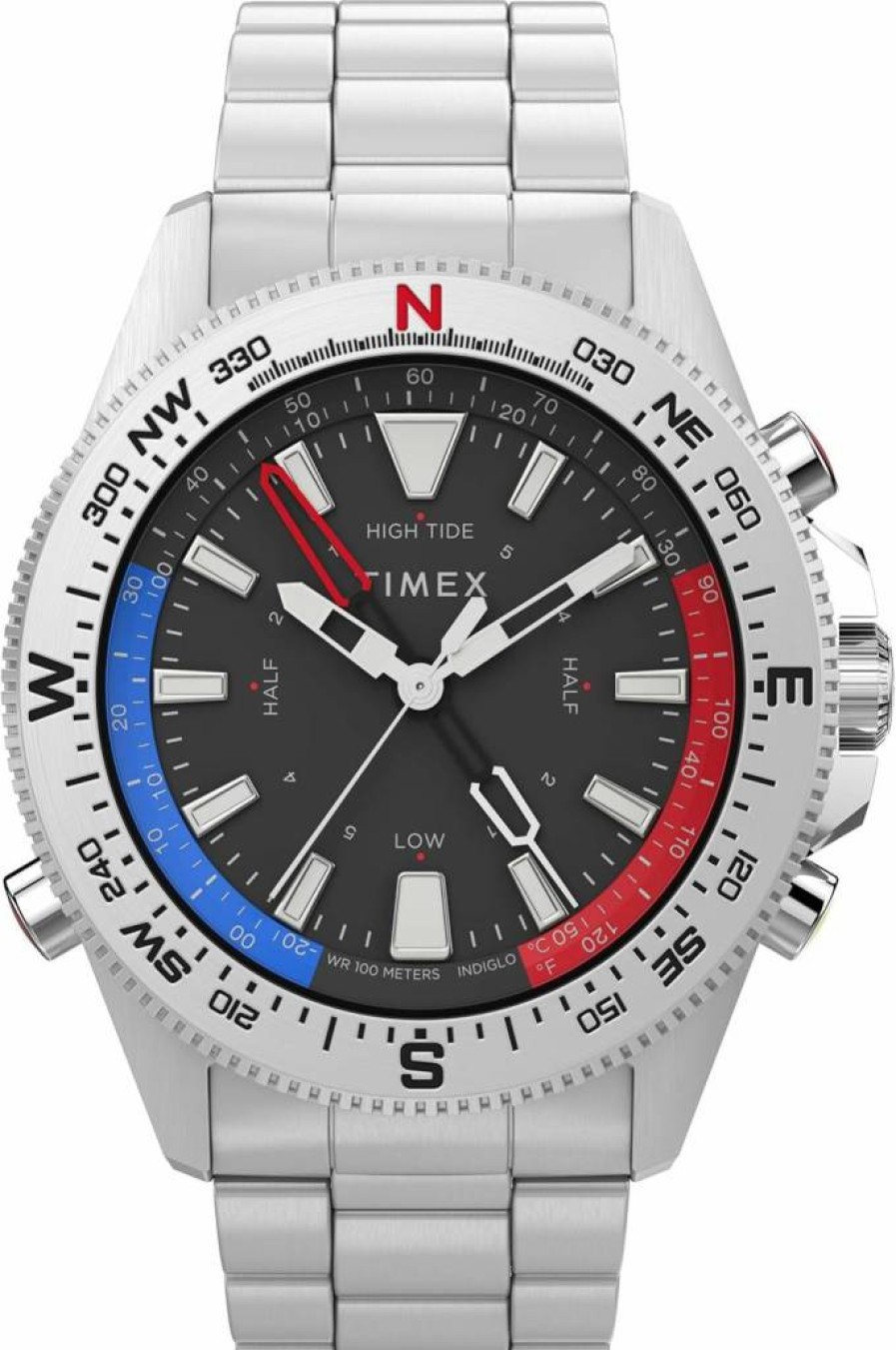 Timex Men's Expedition North 43mm Watch with Tide, Temperature, and Compass Features
