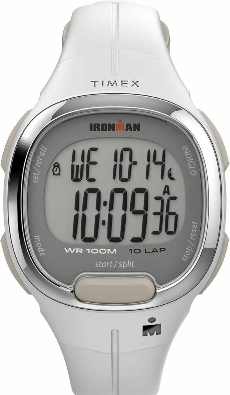 Timex Women's Ironman Triathlon Transit 33mm Resin Strap Sport Watch - Digital Display, Durable & Water-Resistant