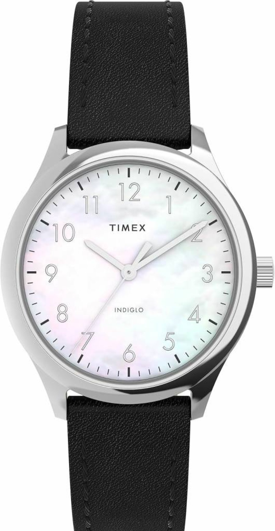 Timex Women's Easy Reader Watch - Classic Analog Wristwatch with Leather Strap