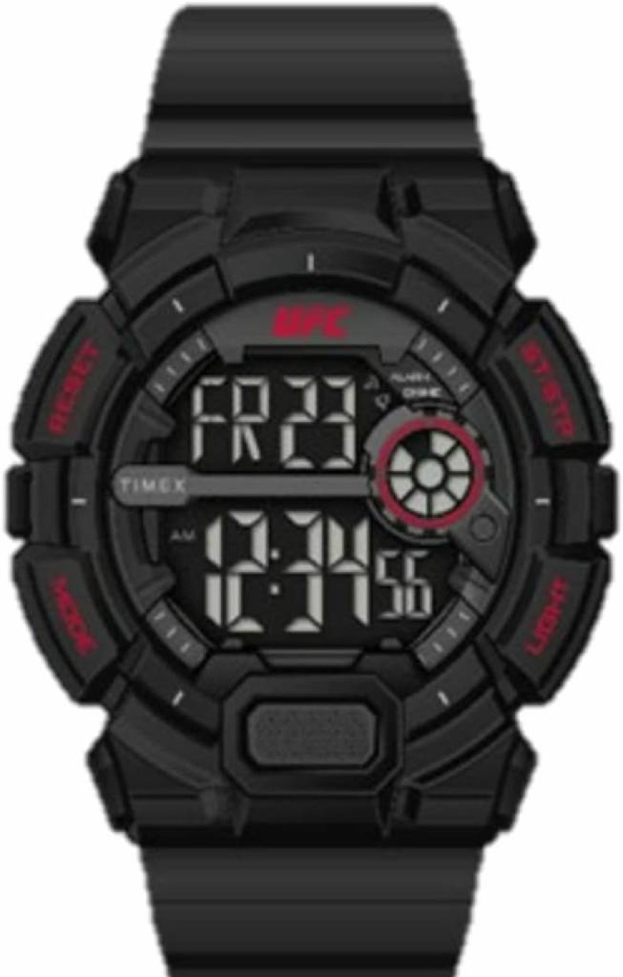 Timex Men's UFC Striker 50mm Stainless Steel Watch with Indiglo
