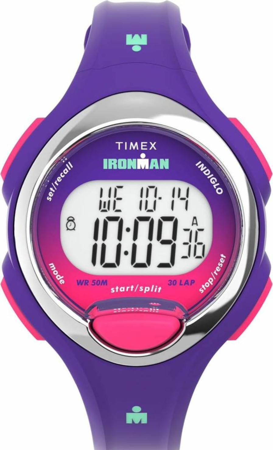 Timex Women's Ironman Triathlon Essential 30 34mm Sports Watch with Durable Strap