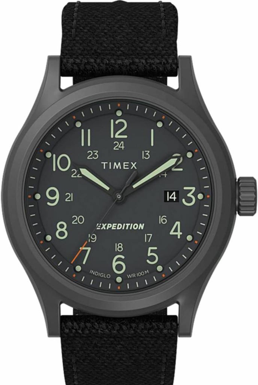 Timex Men's Expedition Sierra 41mm Analog Quartz Watch with Nylon Strap