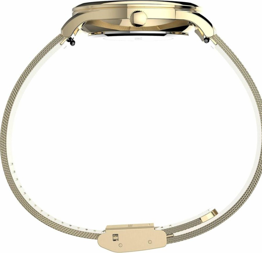 Timex Women's Easy Reader Watch - Classic Analog Wristwatch with Leather Strap