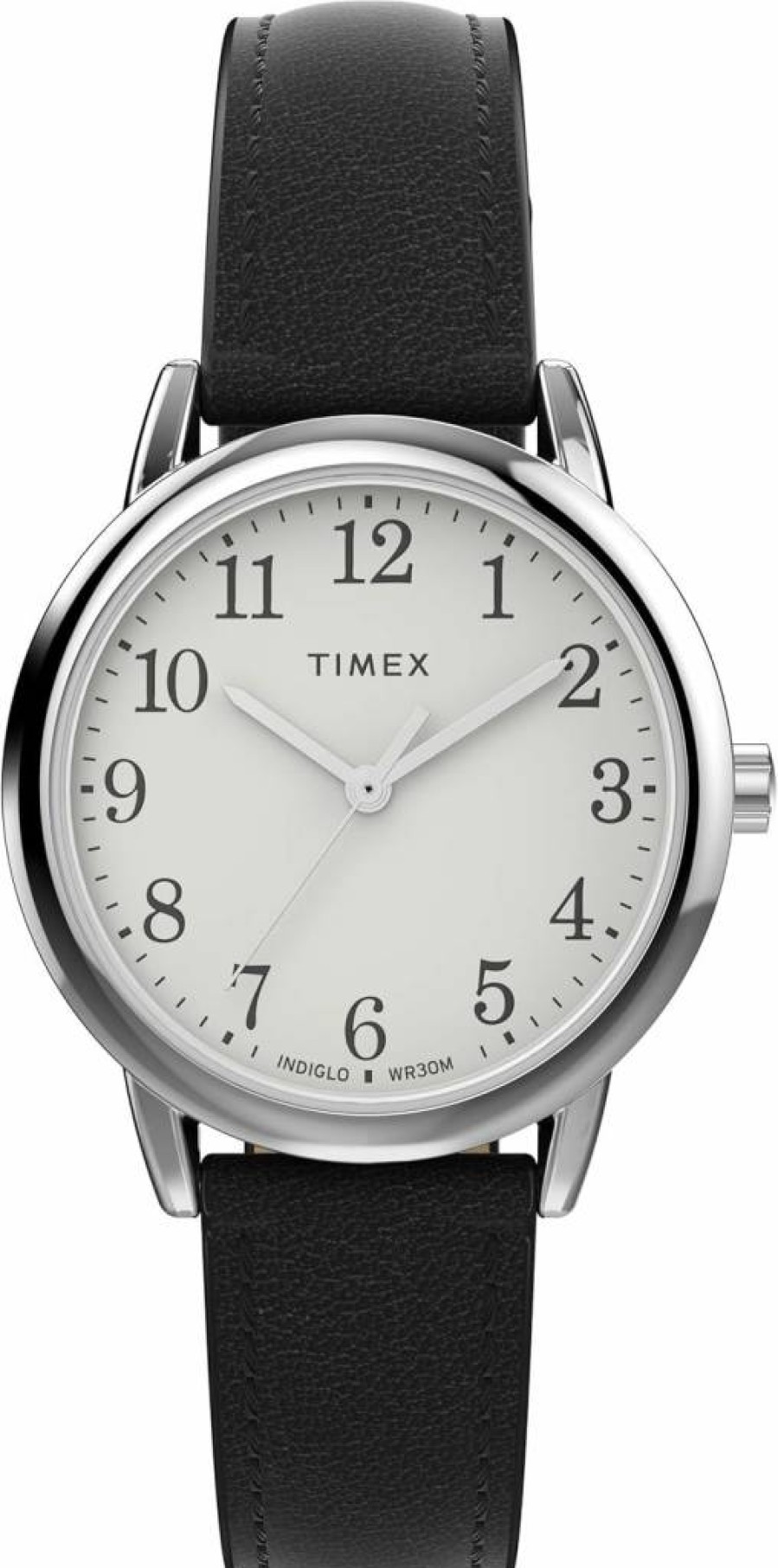 Timex Women's Easy Reader Watch - Classic Analog Wristwatch with Leather Strap