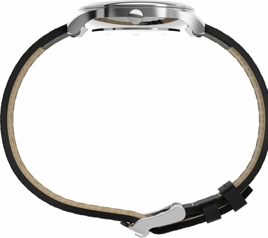 Timex Women's Easy Reader Watch - Classic Analog Wristwatch with Leather Strap