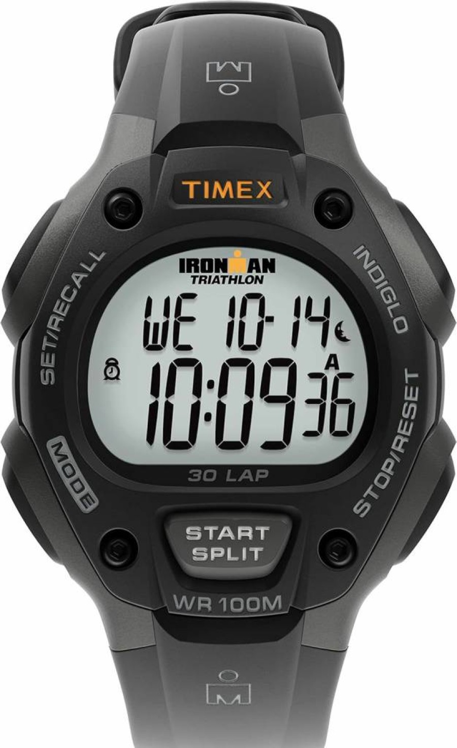 Timex Men's Ironman Triathlon Classic 30 38mm Digital Sports Watch with Resin Strap