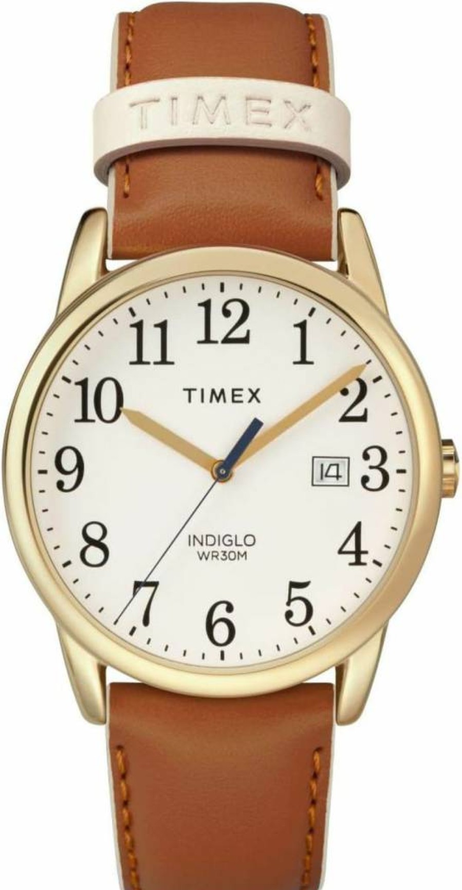 Timex Women's Easy Reader Watch - Classic Analog Wristwatch with Leather Strap