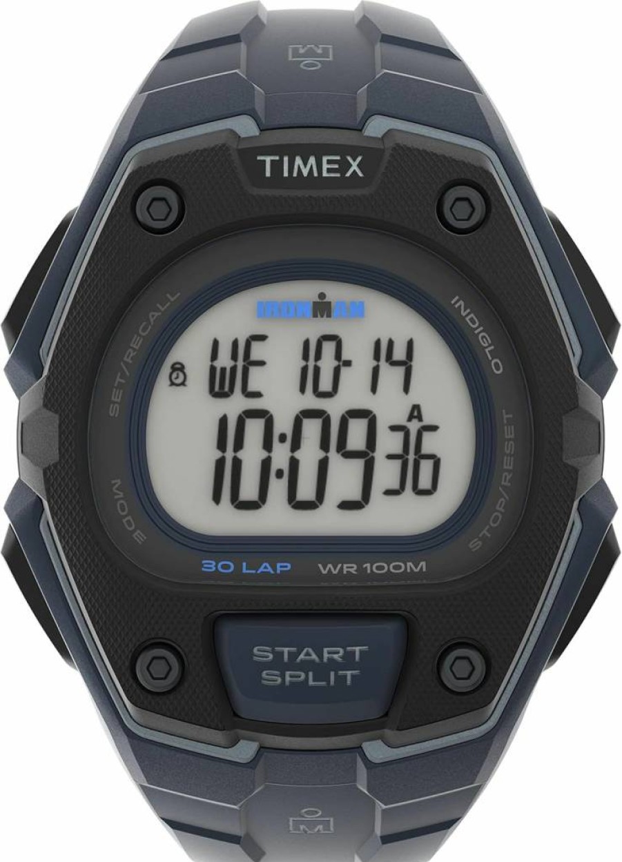 Timex Men's Ironman Triathlon Classic 30 Oversized 45mm Digital Sports Watch