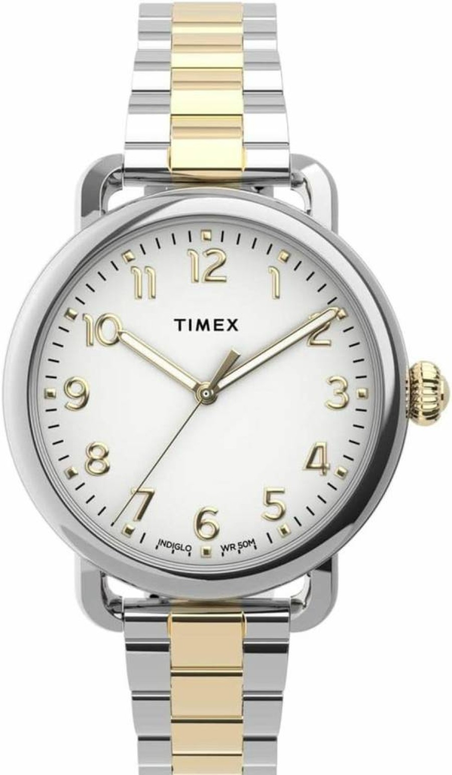 Timex Women's Classic 34mm Analog Watch - Stylish & Water-Resistant Wristwatch for Women