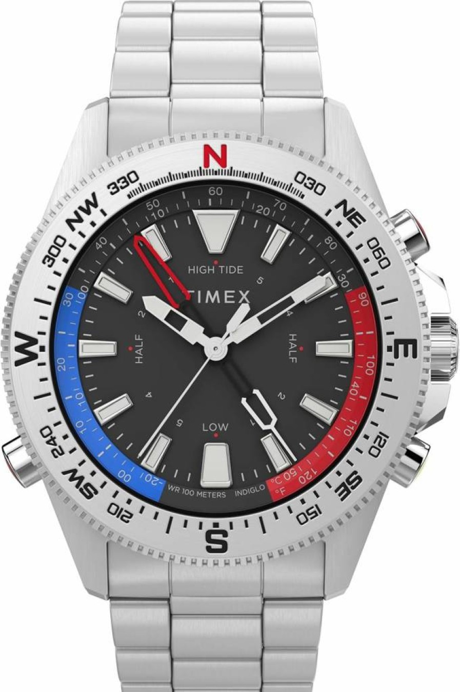 Timex Men's Expedition North 43mm Watch with Tide, Temperature, and Compass Features
